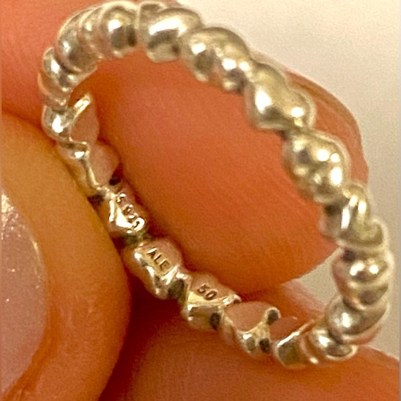 🌸Silver Heart Band Ring. Pandora🌸 - Picture 3 of 6